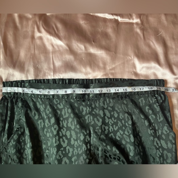 Women’s Black Leopard Print Pajama Set - Picture 8 of 10